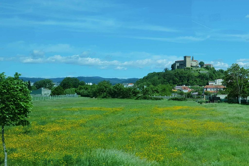 The Castelo at Monforte de Lemos